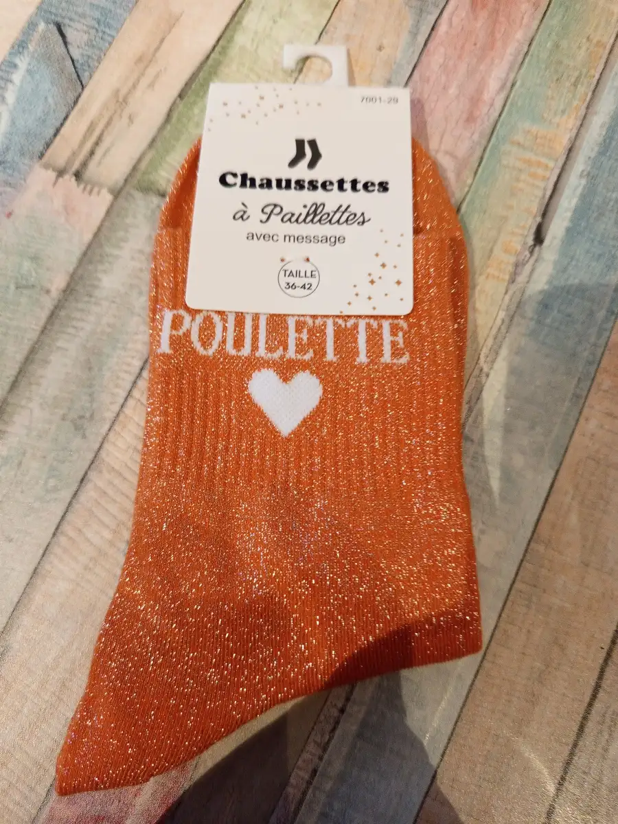 Chausette orange